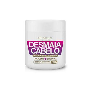 Imagem de All Nature Máscara Capilar Hidratante 500g para Cabelo Seco, Danificado ou com Tratamento Químico