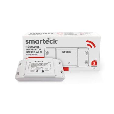 Imagem de Módulo De Interruptor Interno Wi-Fi Smarteck 10A SMCIIUS1 - Steck