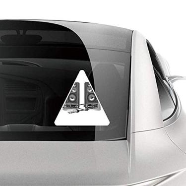Imagem de DIYthinker Adesivo de carro com estampa de caixa de alto-falante musical para motocicleta e bicicleta
