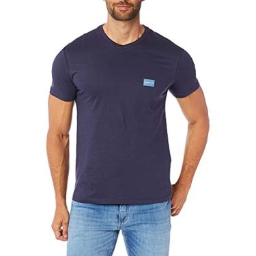 Imagem de Camiseta,Logo peito V,Calvin Klein,Masculino,Marinho,M