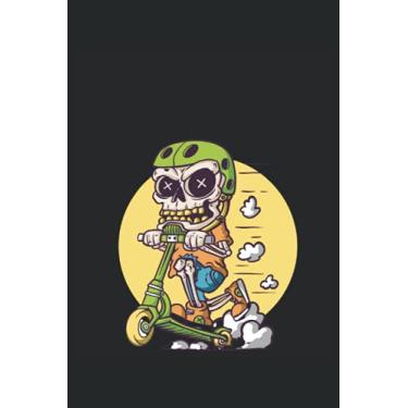 Imagem de J'aime mon scooter: Cahier ligné 120 pages DIN A4