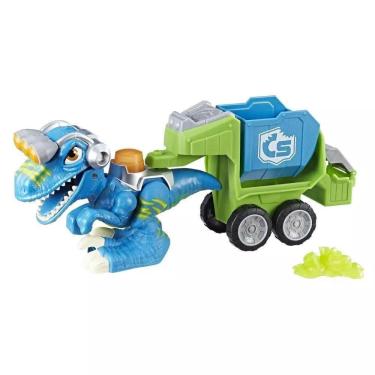 Imagem de Playskool Heroes Chomp Squad Dino Trailer Raptor Hasbro