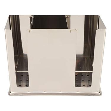 Imagem de QANYEGN Rack De Secagem De Utensílios De Aço Inoxidável, Suporte De Utensílios De Cozinha Com Cesto Suspenso, Escorredor De Armazenamento De Talheres Com Economia De Espaço(Three frames)