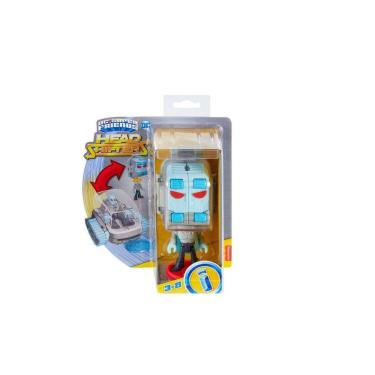 Imagem de Boneco Imaginext Senhor Frio - Capacete Transformável