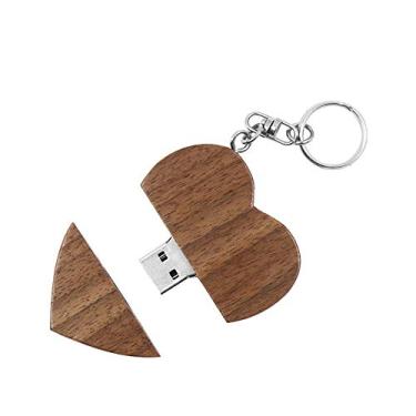 Imagem de 16GB Madeira Modelo 3.0 USB Flash Drive Pen Drive Armazenamento de Dados Pen Drive Pen Drive Pen Drive Pen Drive USB Drive USB 3.0 Pen Drive U Disco Flash Memory Flash Disk - Preto