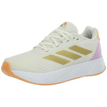 Imagem de adidas Tênis infantil unissex Duramo Sl_Legacy, Marfim/dourado metálico/laranja nebuloso, 20