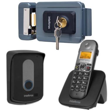 Imagem de Kit Interfone Telefone E Porteiro Sem Fio Tis 5010 E