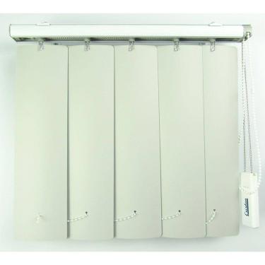 Imagem de Persiana Vertical Em Pvc Crisdan Largura 2,20 X 1,60 Altura Cinza