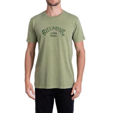Imagem de Camiseta Billabong Arch Wave Masculina Verde