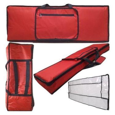 Imagem de Capa Master Luxo Vermelho Teclado Roland Go Keys + Cobertura