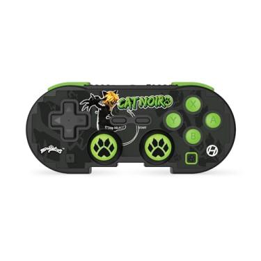 Imagem de Hyperkin - Controle Bluetooth Pixel Art edição limitada – Miraculous Edition (Cat Noir) – Oficialmente licenciado para Nintendo Switch 2/Switch/OLED/PC/Mac/Android/Apple iOS/Steam/e mais