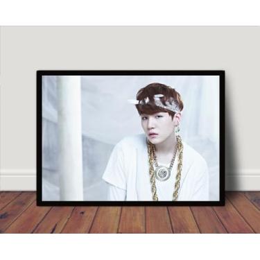 Imagem de GENÉRICO, Poster C Moldura Jung Kook Kpop Bts P5040