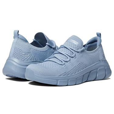 Imagem de Skechers Tênis feminino Bobs B Flex - Color Connect, ardósia, 8