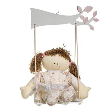 Imagem de Balança Com Boneca Quarto Bebê Infantil Menina