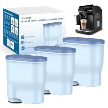 Imagem de YUEYEE Pacote com 3 filtros de café CA6903 compatíveis com Philips AquaClean, Aqua Clean Dedicated Anti-Lime Calc e filtro de água para máquina de café expresso super automática