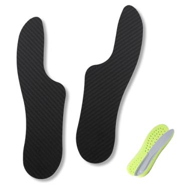 Imagem de Morton's – Palmilha ortopédica de fibra de carbono para homens e mulheres – Bico de Morton, Hallux Rigidus, arthritis Limitus (1 par, 23 cm - Masculino 13 / Tamanho feminino: 35)
