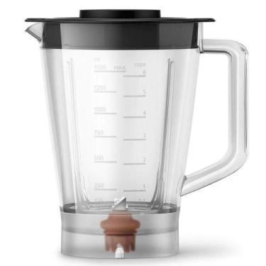 Imagem de Copo Com Tampa P/ Processador Philips Walita Ri7300, Ri7301, Ri7302 e 