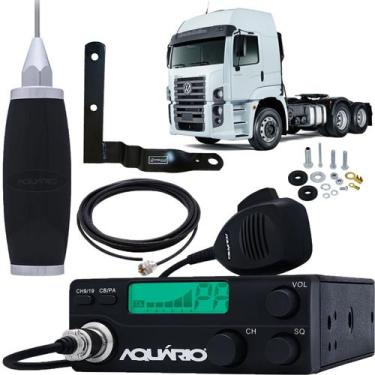 Imagem de Rádio Px 40 Canais Rp40 Antena Inox 2,70 metros Cabo 5,5 metros Suport