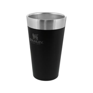 Imagem de Copo Térmico para Cerveja Stanley 8029 Preto Matte 473ml, Preto Matte