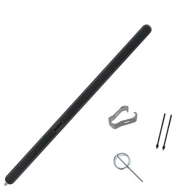 Imagem de Caneta Stylus Galaxy Z Fold 6/5 S Edição Dobrável para Samsung Galaxy Z Fold 6/5 Slim S Pen Galaxy Z Fold 5 S Caneta para Samsung Galaxy Z Fold 6 S Caneta com pontas/pontas + pino de ejeção (preto)