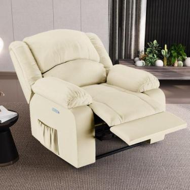 Imagem de Poltrona do Papai Reclinável Sala de Cinema Madrid Elétrica Touch Mass