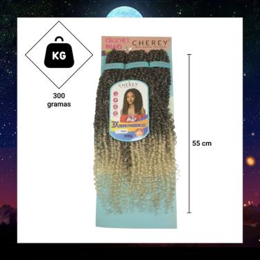 Imagem de Aplique Cabelo 3x Boho Passion 55cm 300g Crochet Braid