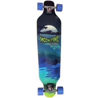 Imagem de Skate Longboard Moon Time Wave Speed - Owl Sports