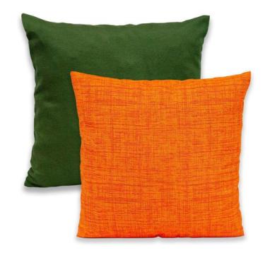 Imagem de Kit 2 Capas de Almofada c/ Zíper 40x40cm Gorgurinho - Rafaloro Enxovai