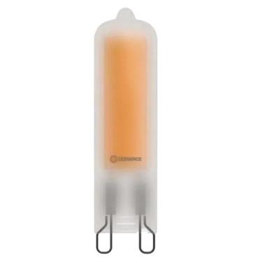 Imagem de Lâmpada LED Halopin Fosca 2W Luz Branco Quente Osram, Branco Fosco