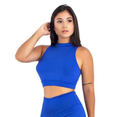 Imagem de Top Fitness Suplex Feminino Sports & Academia com Gola  MAG900 - Dakot