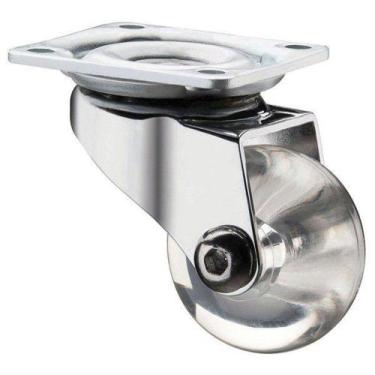 Imagem de Rodizio Giratório Gel Placa Sem Freio 35 MM - Schioppa - Schioppa meta