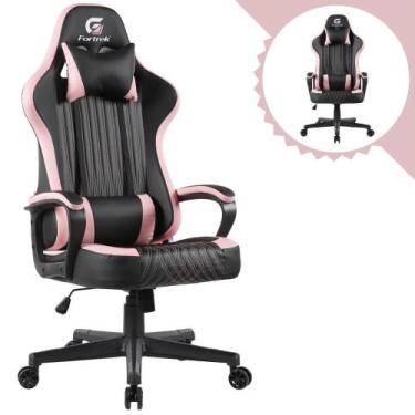 Imagem de Cadeira Gamer Escritório Fortrek Cruiser Alto Conforto com Almofadas E