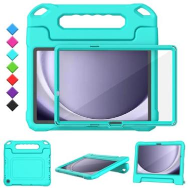 Imagem de TOEVEK Capa infantil para tablet Samsung Galaxy Tab A9 Plus de 11 polegadas, protetor de tela integrado, capa protetora com alça à prova de choque para Samsung Galaxy Tab A9+ 11 polegadas 2023
