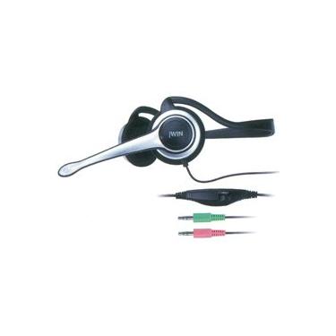 Imagem de jWin JBM45 PC e Gaming Stereo Backphone com microfone e controle de volume em linha