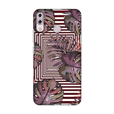 Imagem de AMZER Capa rígida de encaixe Slim Designers com kit de cuidados de tela para Asus Zenfone 5Z ZS620KL - Verde floresta