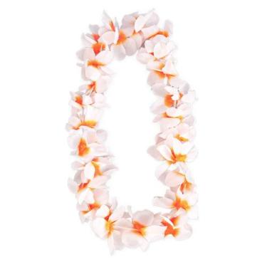 Imagem de Colar Havaiano Hula Hula Neon - 100cm - Extra Festas, Laranja Neon e B
