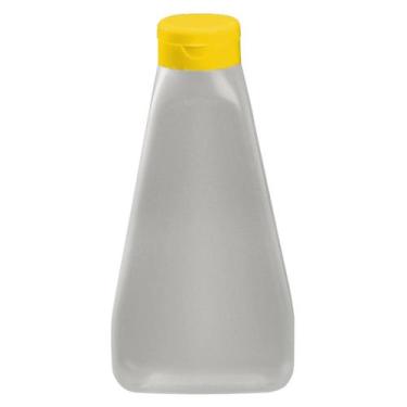 Imagem de Pote Bisnaga Plástica para Embalar Mel com Tampa Flip Top 350 ML - Api