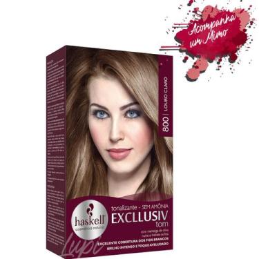 Imagem de Tonalizante 800 Haskell Excllusiv Tom Louro Claro