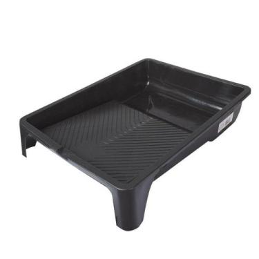 Imagem de Bandeja para Pintura Média 1,5 Lts Preta Rolos de até 16cm - Metasul