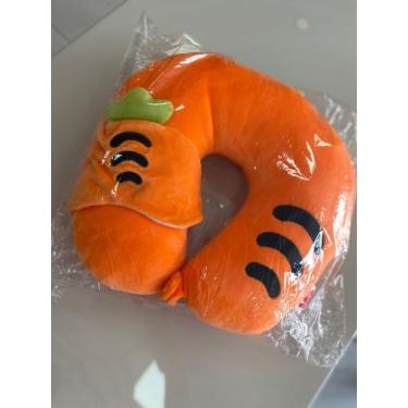 Imagem de Descanso para pescoço com tapa olho cenoura - MB 7 Pijamas , Laranja