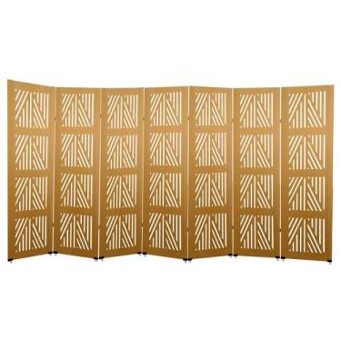 Imagem de Biombo Mauri 7 Folhas c/ 14 Pezinhos - ComercialMasul