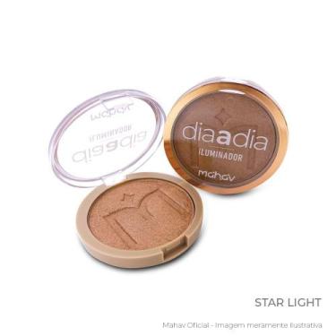 Imagem de Iluminador Facial Dia a Dia Mahav, Star light