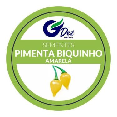 Imagem de 100 Sementes De Pimenta Biquinho Amarela - SEEDS