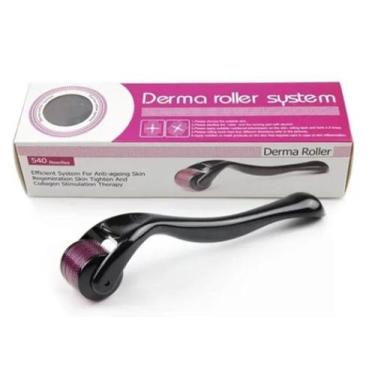 Imagem de Dermaroller Rolo de agulhas Derma roller para terapia kiti - A.R Varie
