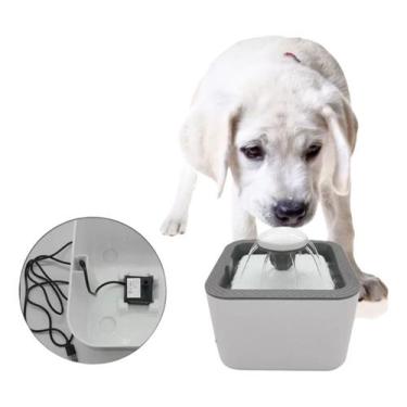 Imagem de Bebedouro Pet Cachorro Gato Fonte 2.5l 110/220v Filtro Novo - Sou Mais