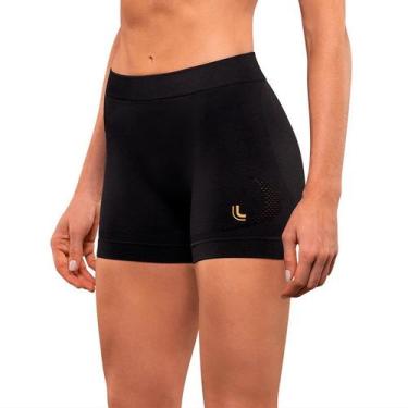 Imagem de Short Curto Feminino Attack Lupo Compressão para Esportes e Academia ,