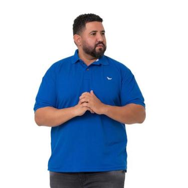 Imagem de Camisa Polo Plus Size da Marca Ridens Conforto que Dura Confira, G4, A