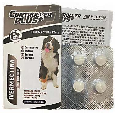 Imagem de Antipulgas e Anticarrapatos 4 Comprimidos Plus para Cachorros Grandes 