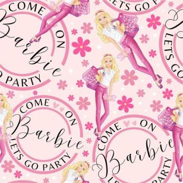 Imagem de Papel De Parede Come On Barbie Let's Go Party - 3,30x0,50m - DEKAL DEC
