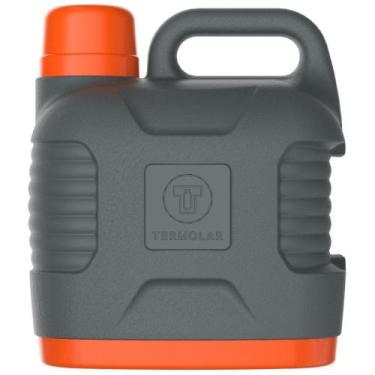 Imagem de Garrafão Térmico Termolar 1095-56360 5L, CINZA/LARANJA